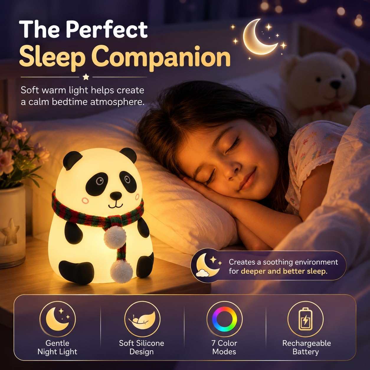 Panda Night Lamp