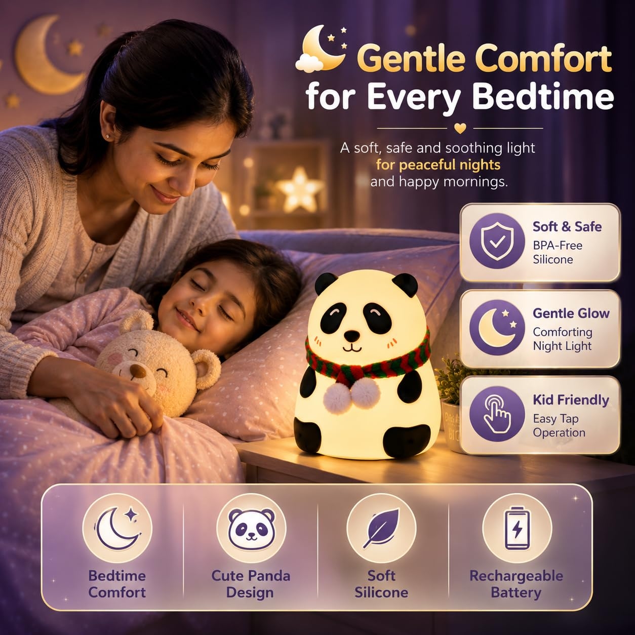 Panda Night Lamp