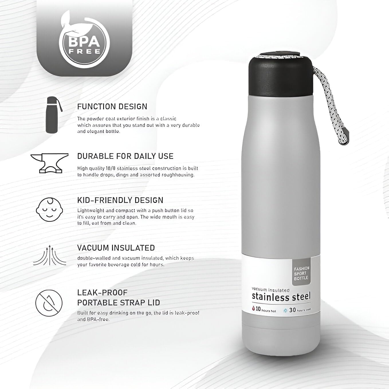 Rassi Stainless Steel Bottle