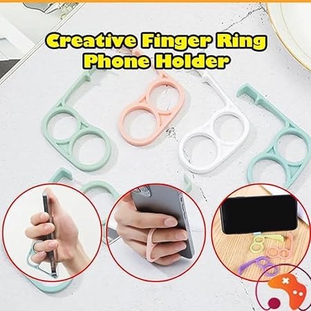 Finger Ring Mobile Stand (Pack of 5)