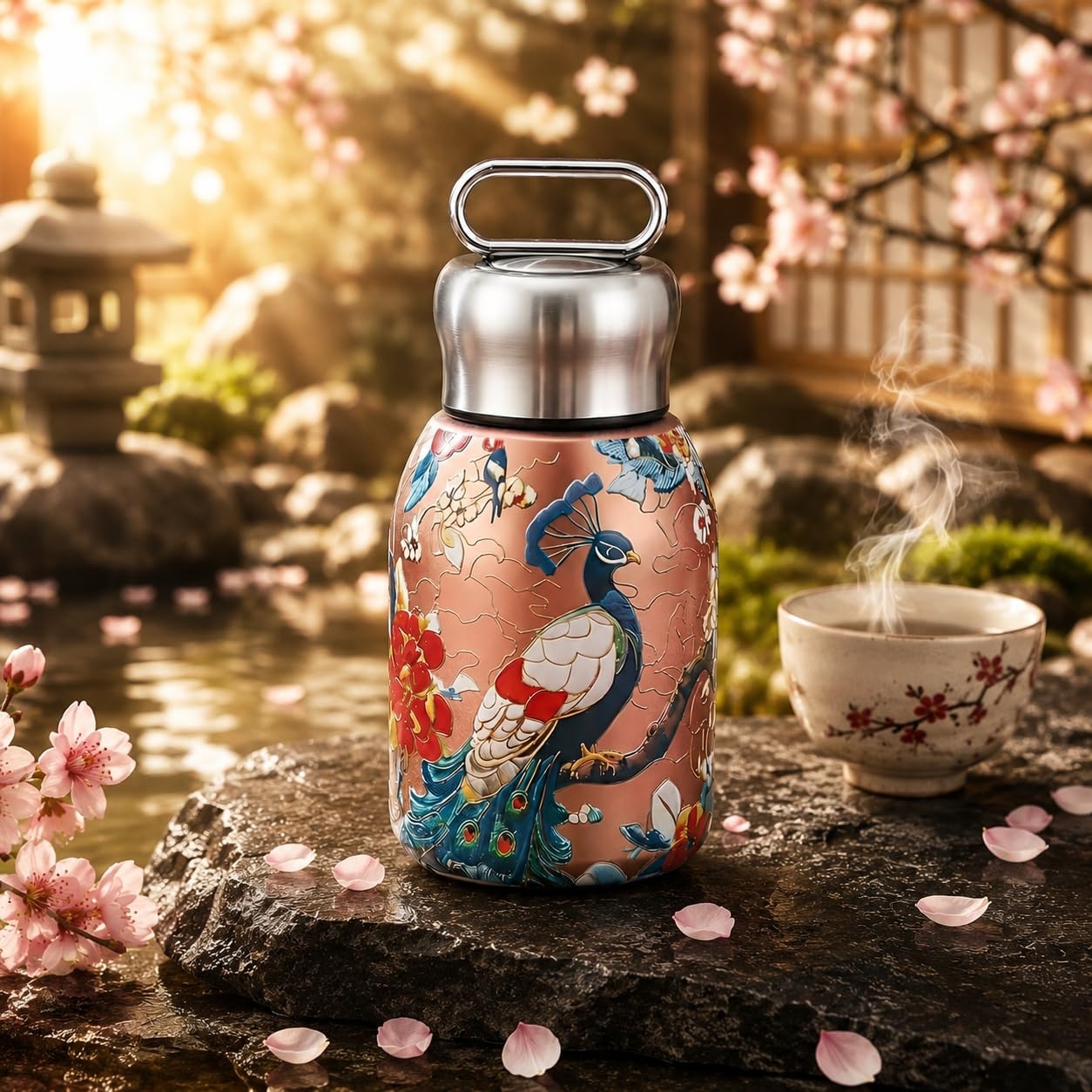 Printed Bottle with Carry Handle