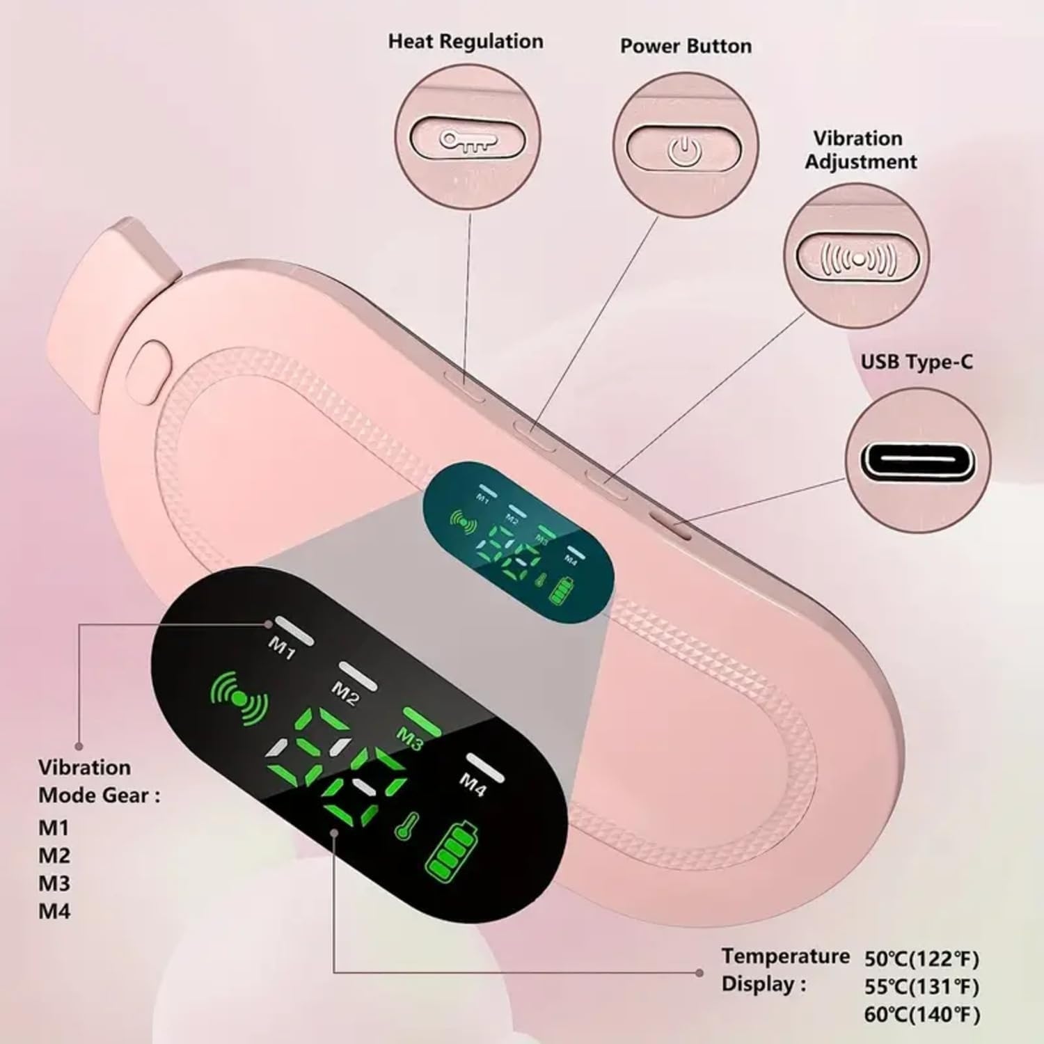 Stomach Massager - Menstrual Cramps Relief