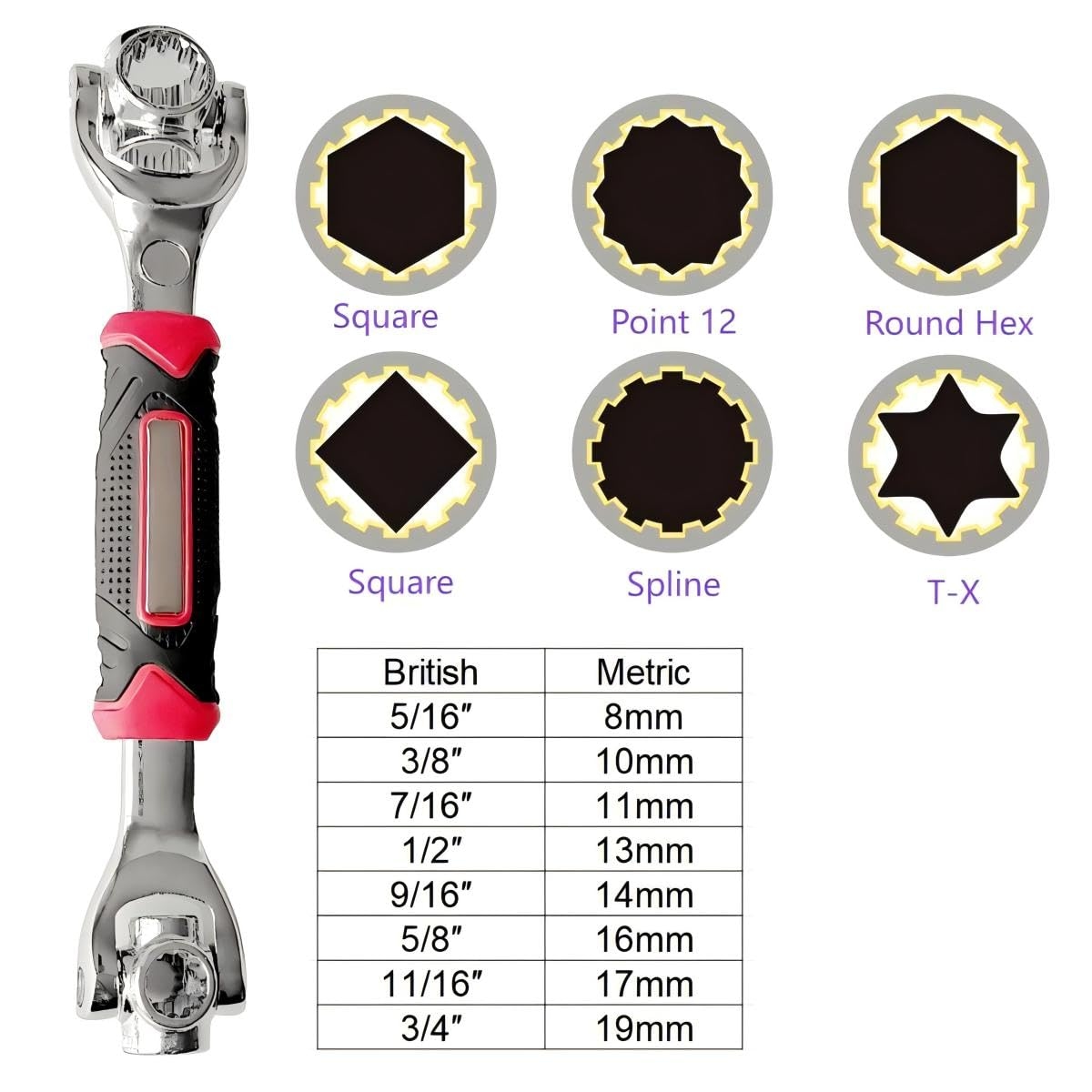 48in1 Tiger Wrench
